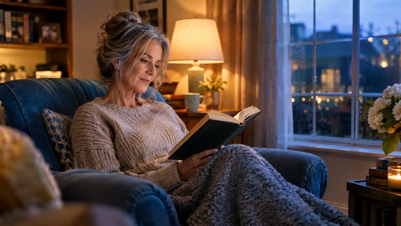 The Night a Retired Librarian Finally Stopped Straining to Read
